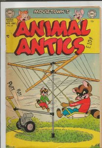 MovieTowns Animal Antics #47 ORIGINAL Vintage 1953 DC Comics