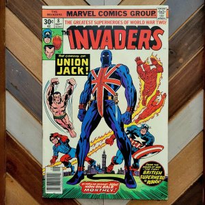 Invaders #3, 8, 9, 11 (Marvel 1975) 1st U-MAN, UNION JACK, BARON BLOOD, SPITFIRE