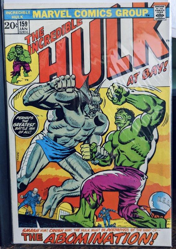 The Incredible Hulk #159 (1973) VF/NM