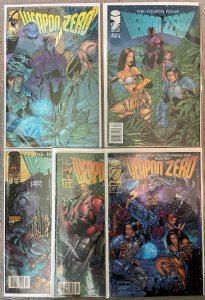 Weapon Zero #0, 1-4 (1995 Image) VF/NM *5 Book Lot* Newsstands