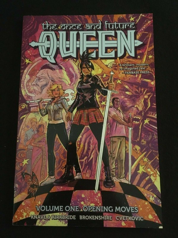 THE ONCE AND FUTURE QUEEN Vol. 1: OPENING MOVES Trade Paperback