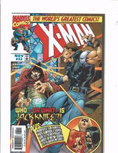 6 X-Man Marvel Comic Books #31 32 33 34 + Annual # 96' & -1 Flashback X-Men J205