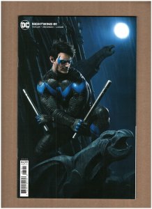 Nightwing #81 DC Comics 2021 HEARTLESS APP. Grassetti Cardstock Variant NM 9.4
