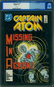 Captain Atom #4 (1987) CGC 9.8 NM/MT
