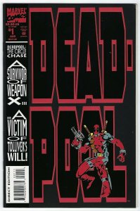 Deadpool Circle Chase # 1 First Print Marvel 1993 