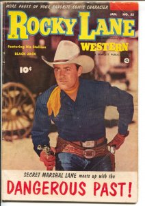 Rocky Lane Western #55  1954 - Fawcett  -VG - Comic Book