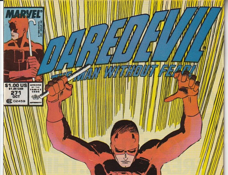 Daredevil(vol. 1)# 271  Extreme Animal Rights !!!!!!