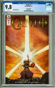 Canto #1 Convention Edition! CGC 9.8! White Pages!