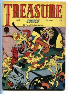 Treasure #10 1947-Prize-Esoteric Golden-Age-Jack Kirby/Joe Simon art