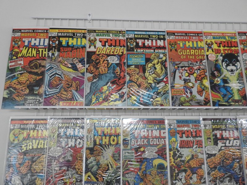 Marvel Two-in-One Complete Set #'s 1-100, and Annuals #'s 1-7! Avg ...