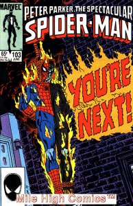 PETER PARKER (1976 Series)  (SPECTACULAR SPIDER-MAN) #103 Fair Comics Book