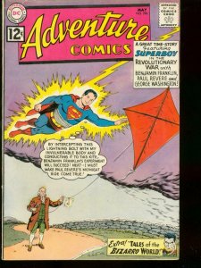 ADVENTURE COMICS #296 '62 DC GEORGE WASHINGTON SUPERBOY FN/VF