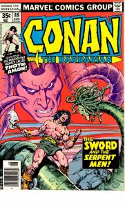 5 Conan The Barbarian Marvel Comic Books # 87 88 89 90 91 Red Sonja Kull EP2