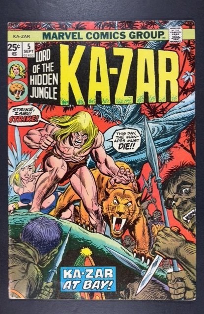 Ka-Zar #5 (1974)