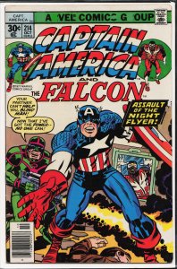 Captain America #214 (1977) Captain America and the Falcon