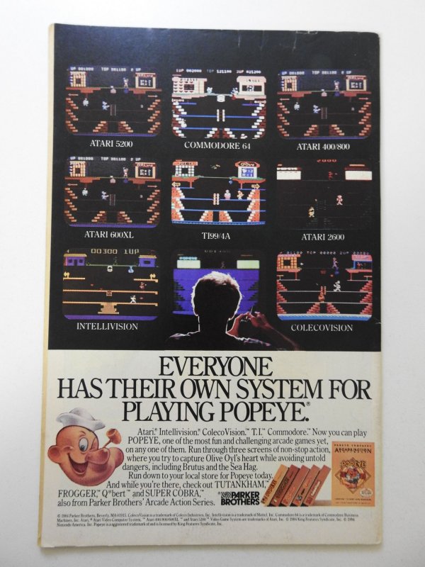 The Amazing Spider-Man #253 (1984) VG+ Condition centerfold detached top staple