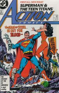 Action Comics #584 VF/NM; DC | save on shipping - details inside