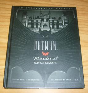 Batman: Murder at Wayne Manor HC VF/NM an interactive mystery - hardcover book