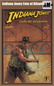 Indiana Jones Fate of Atlantis 1 (1991) NM+ Dark Horse comic