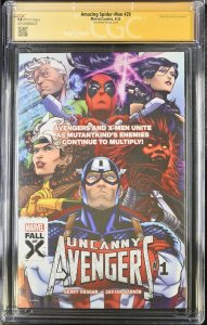 Amazing Spider-man (2023) # 29 (CGC 9.8 SS) Signed  Marco Checchetto * Marvel