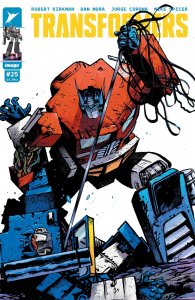 Transformers #25 Image Comics Daniel Warren Johnson Variant Cover B Near Mint