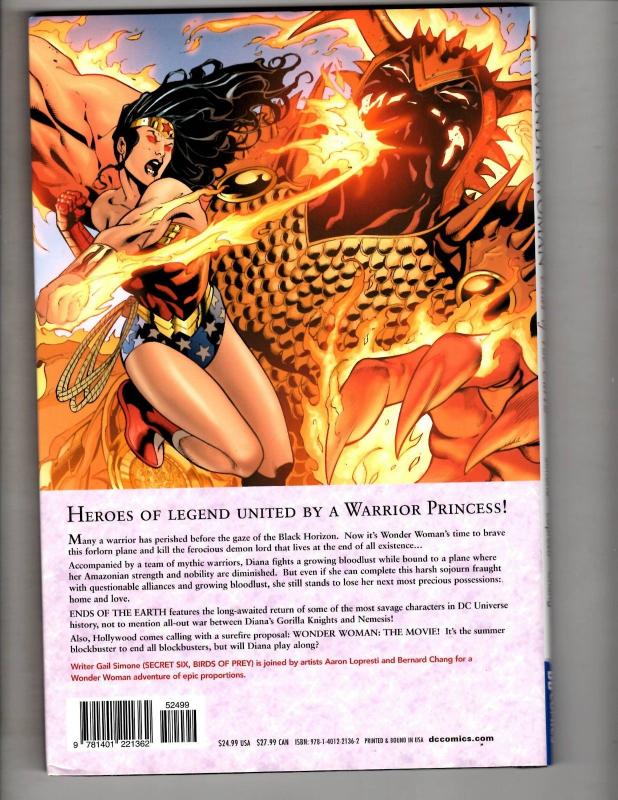 Wonder Woman Ends Of The Earth DC Comics Hardcover Graphic Novel Comic Book J304