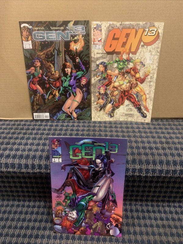 1990’s GEN 12/GEN 13 Comics, (Lot of 21) Modern, Image Various Issues  (C1044)