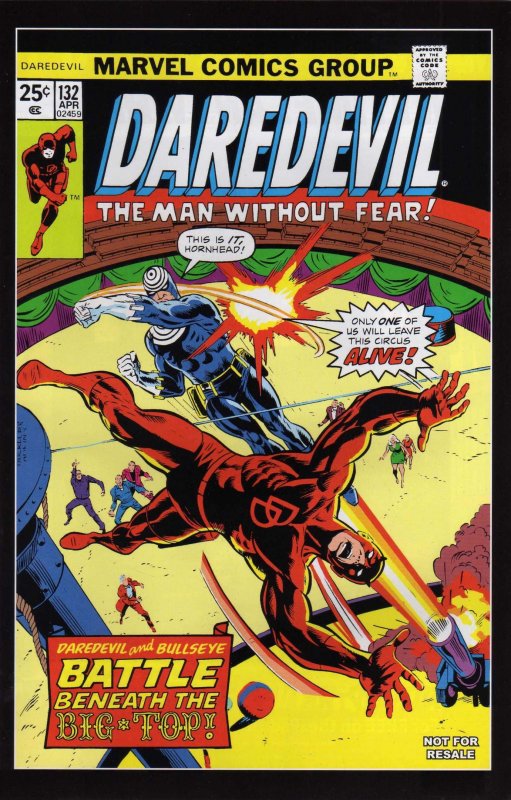 Daredevil #132 (3rd) VG ; Marvel | low grade comic Not For Resale Bullseye