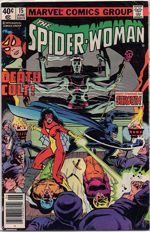 Marvel Comics Spider-Woman #15 w/The Shroud Sienkiewicz & Infantino Art