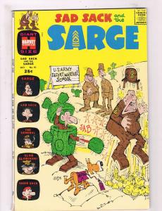 Sad Sack And The Sarge # 91 FN Harvey Comic Books Giant Size Sadie Sack WOW! SW7