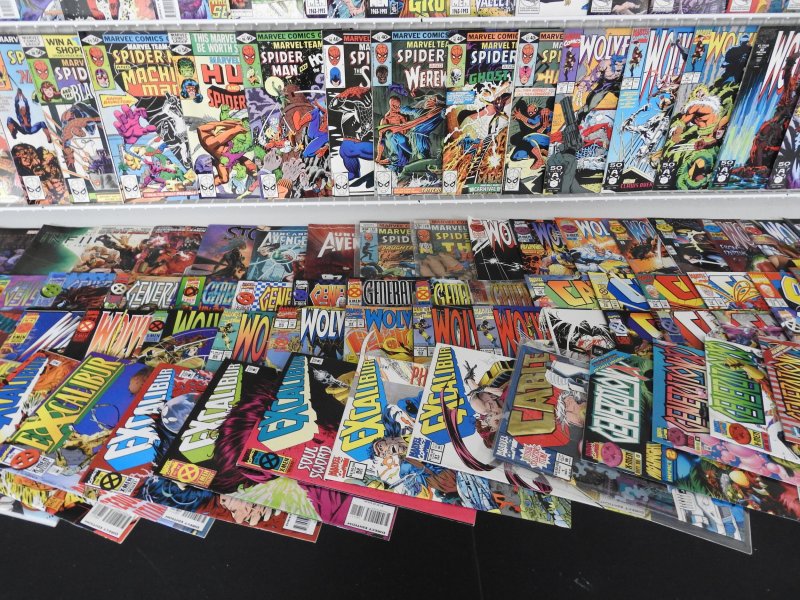 Huge Lot 180+ Comics W/ Marvel Team-Up, Wolverine, +More! Avg FN/VF Condition!