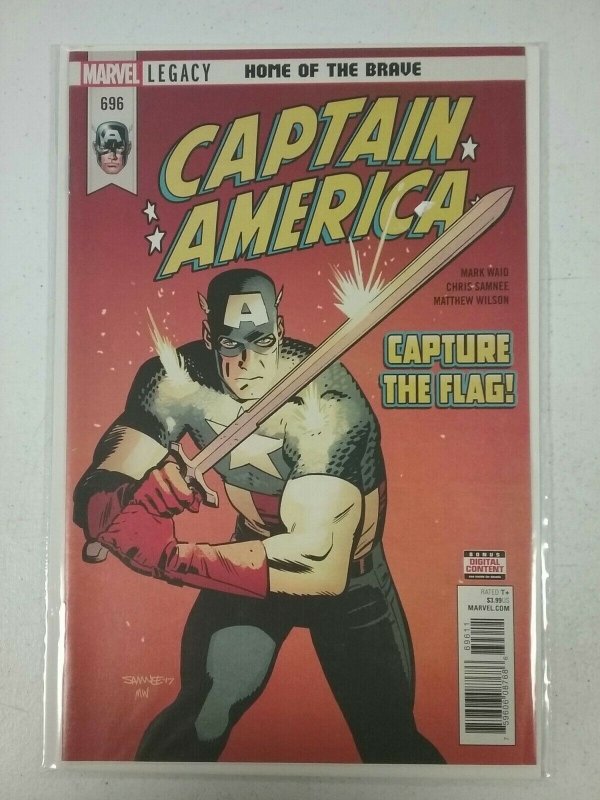 Captain America #696 Marvel Legacy Comics 2017 NW139