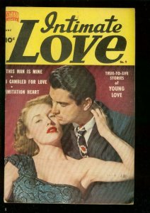 INTIMATE LOVE #9 1950-PHOTO COVER-STEPHEN FOSTER STORY VG