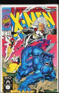 X-Men #1 Storm and Beast Cover (1991) X-Men [Key Issue]