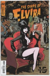 The Shape of ELVIRA #2 C, NM, Dynamite, 2019, more indies in store, Acosta cover
