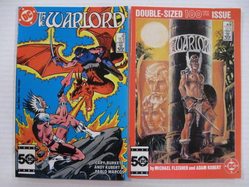 *WARLORD #51-100 (50 books; Starlin OMAC)