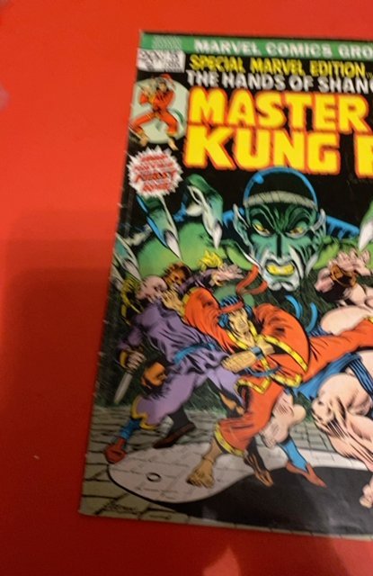 Special Marvel Edition #15 (1973)1St Shang chi.