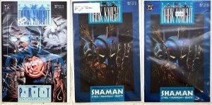 Legends of the Dark Knight Lot of 3 #13, 2 x2 1990 DC Batman 1st Print Comics