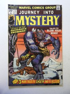 Journey Into Mystery #13 (1974) FN Condition