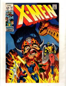 (Uncanny) X-Men # 51 VF/NM Marvel Comic Book Angel Beast Cyclops Jean Grey JF15