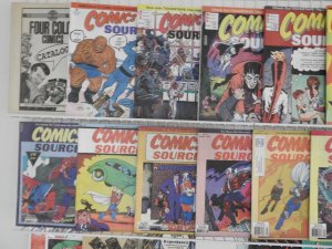 Huge Lot 70+ Fanzines, Magazines, Comics Source, Comic Book Marketplace+ Av Fine
