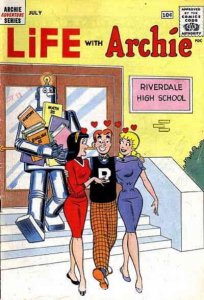 Life with Archie #9 VG ; Archie | low grade comic July 1961 Robot Cover