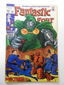 Fantastic Four #86 (1969) VG Condition 1/2 in spine split