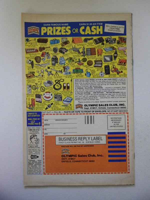 James Bond For Your Eyes Only #1 (1981) VG/FN Condition