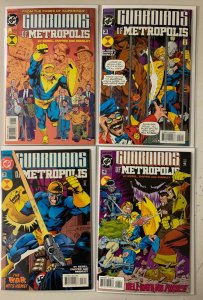 Guardians of Metropolis set #1-4 Direct DC (8.0 VF) (1994)