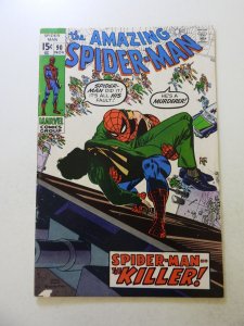 The Amazing Spider-Man #90 (1970) FN- condition tape pull front cover