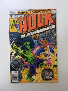 Incredible Hulk #214 VF- condition