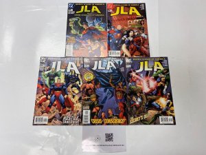 5 JLA DC comic books #108 109 110 115 117 90 KM19