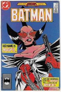 Batman #401 Second Print Cover (1986)