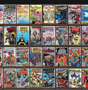 Huge Lot 150+ Comics with Spider-Man 2099, Spider-Man, X-Force & More!